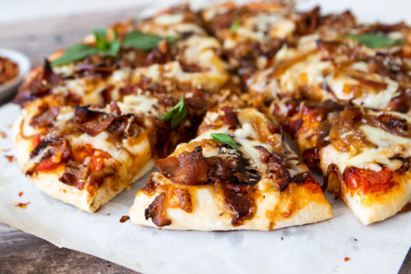 Bacon Pizzas